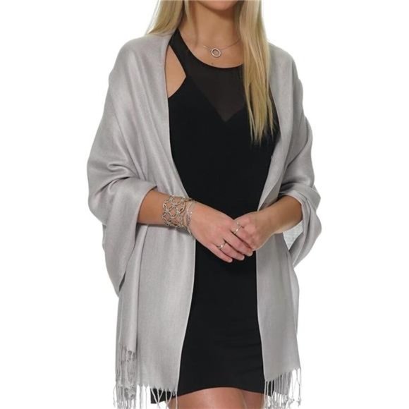 Pashmina Shawls and Wraps for Evening Dresses Large Soft Pashminas Wedding Shawl - Picture 7 of 7